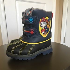 New! Never worn Paw Patrol Light Up Snow Boots